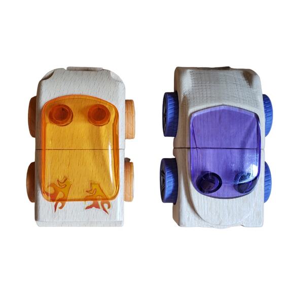 Automoblox 2 Car Set - Orange Purple - Picture 5 of 7